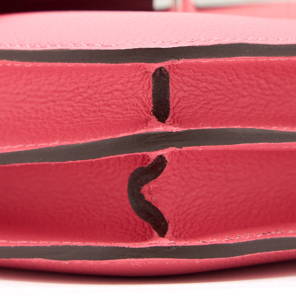 HERMES MINI CONSTANCE EVERCOLOR 8W ROSE AZALEE SHW