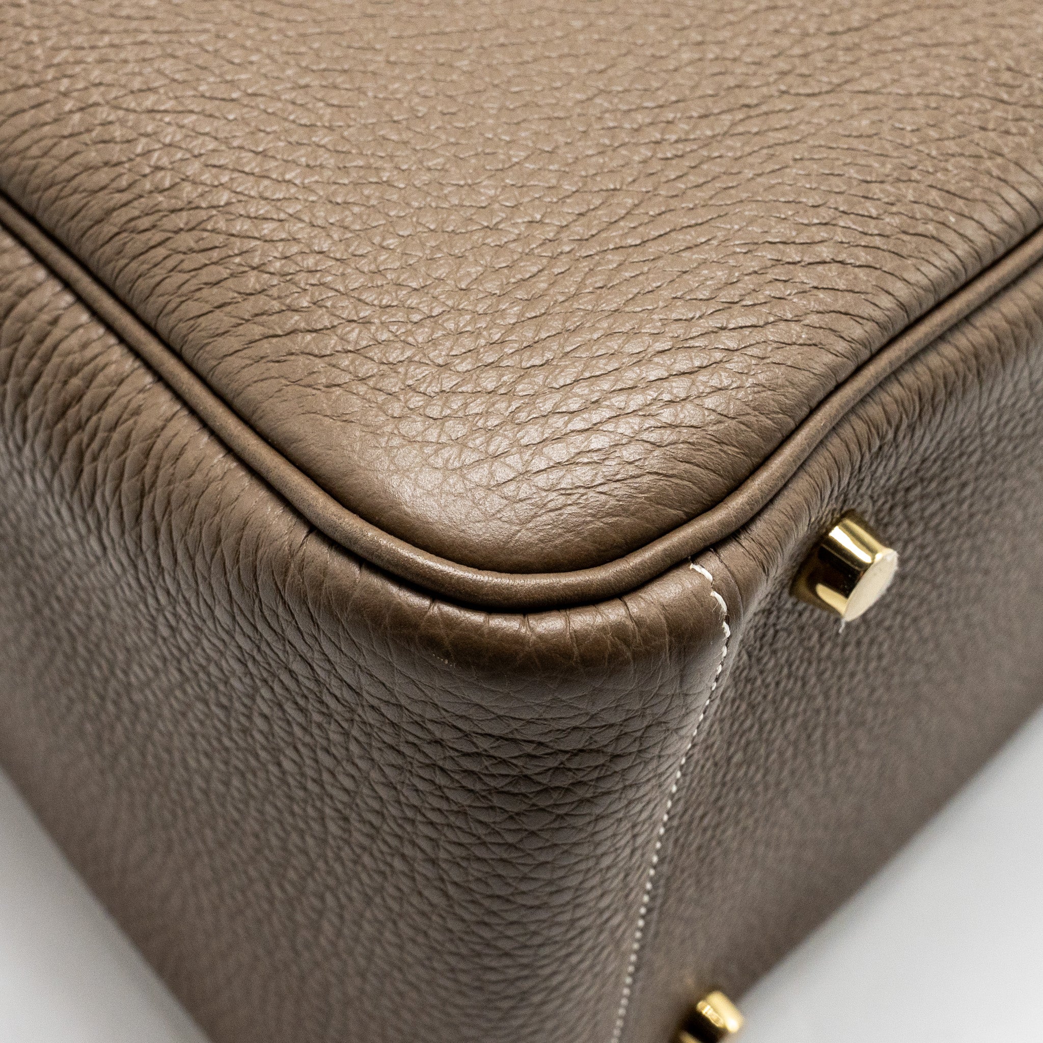 HERMES LINDY 30 CLEMENCE ETOUPE GHW