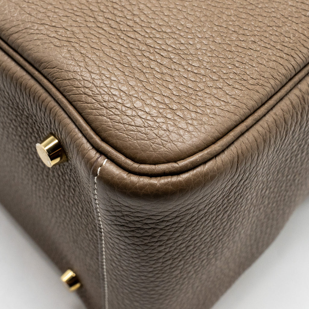 HERMES LINDY 30 CLEMENCE ETOUPE GHW
