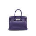 HERMES BIRKIN 30 PURPLE SHW