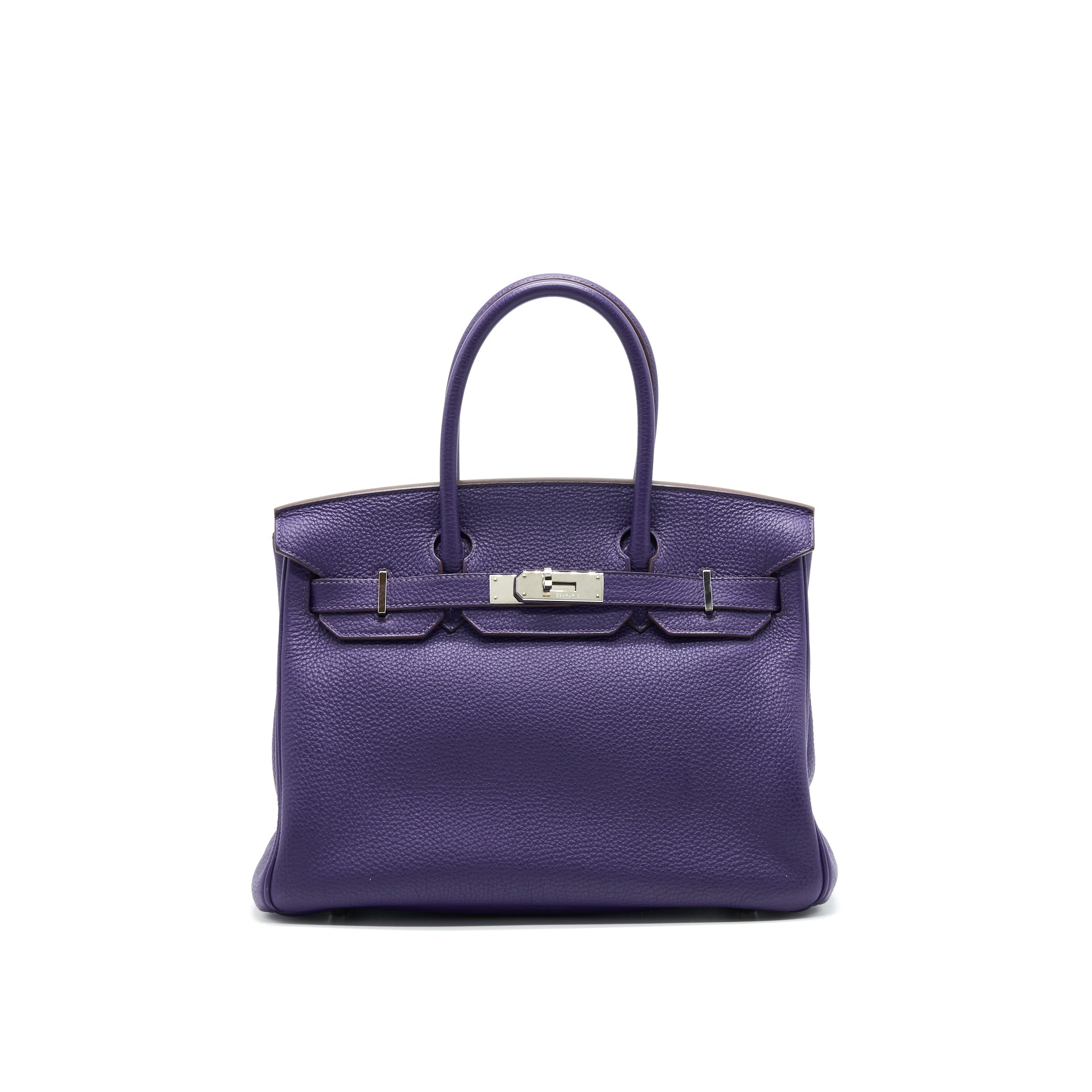 HERMES BIRKIN 30 PURPLE SHW