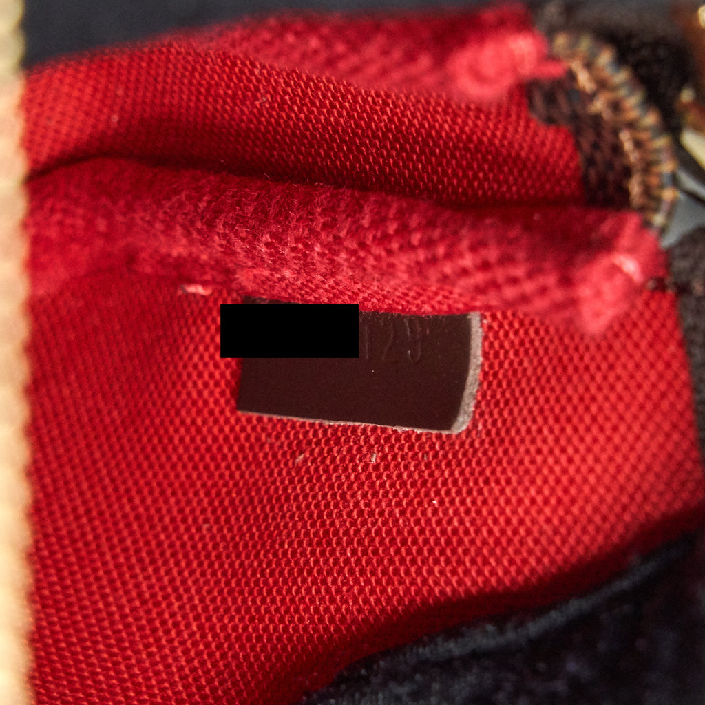 LOUIS VUITTON MINI POCHETTE ACCESSORY DAMIER EBENE GHW