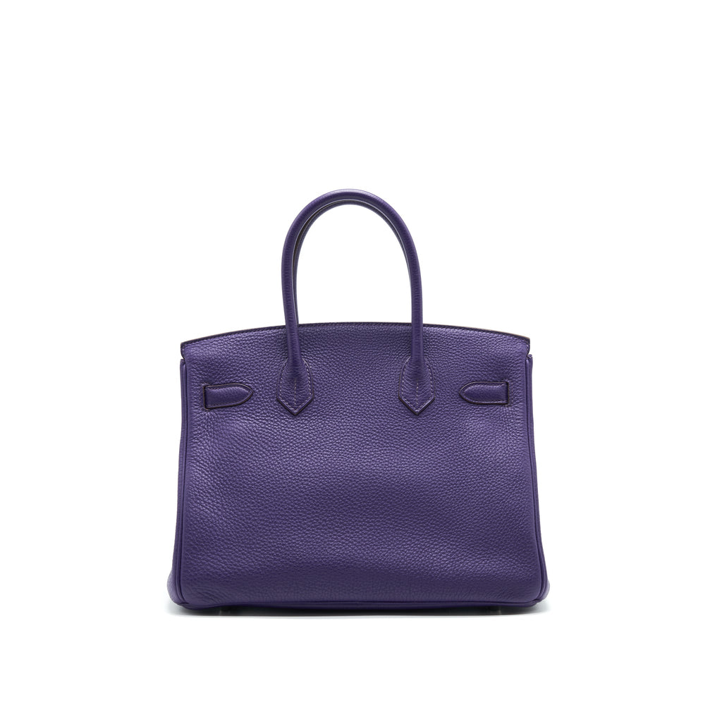 HERMES BIRKIN 30 PURPLE SHW