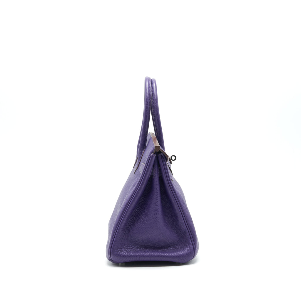 HERMES BIRKIN 30 PURPLE SHW