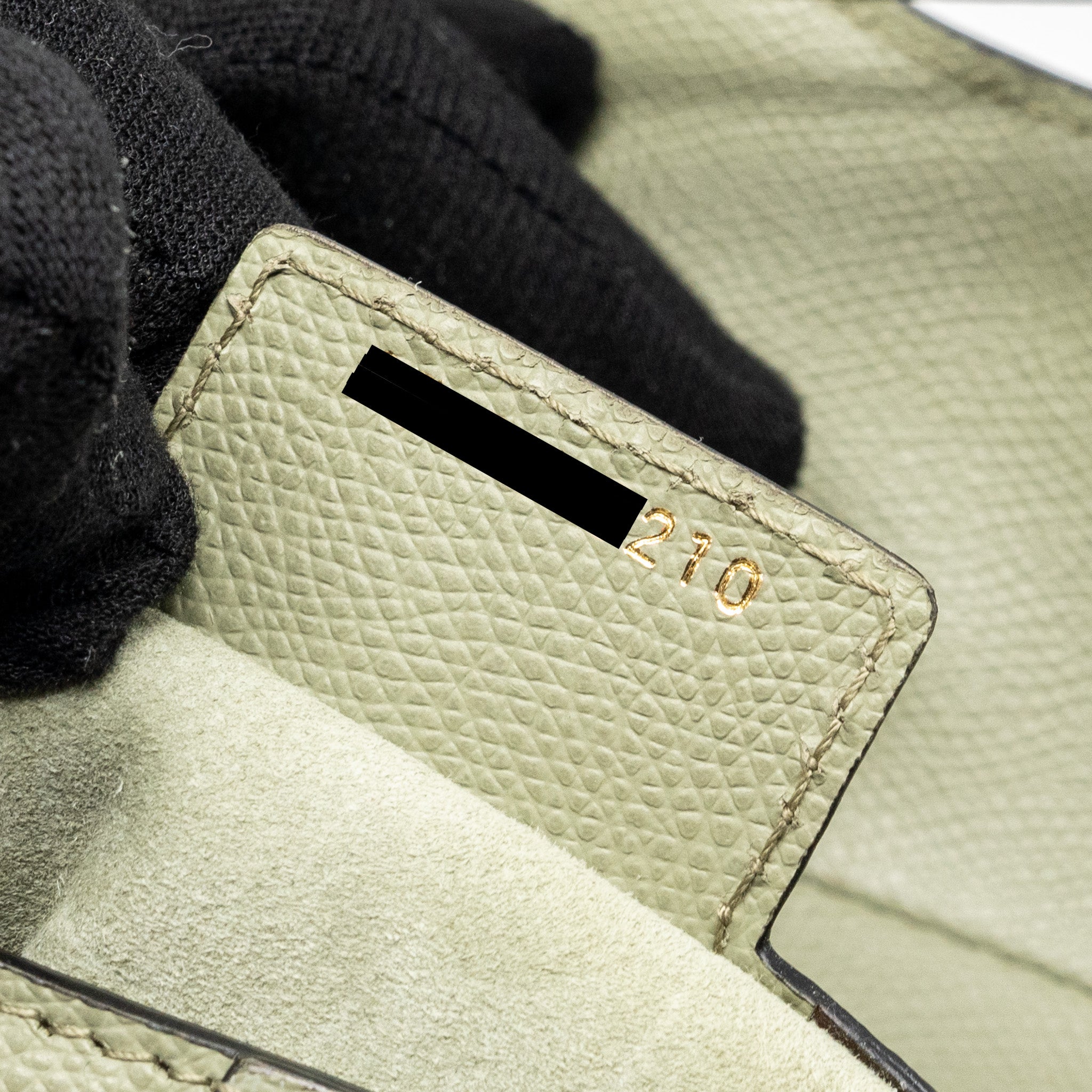 DIOR MEDIUM SADDLE BAG GRAINED CALFSKIN GREEN GHW