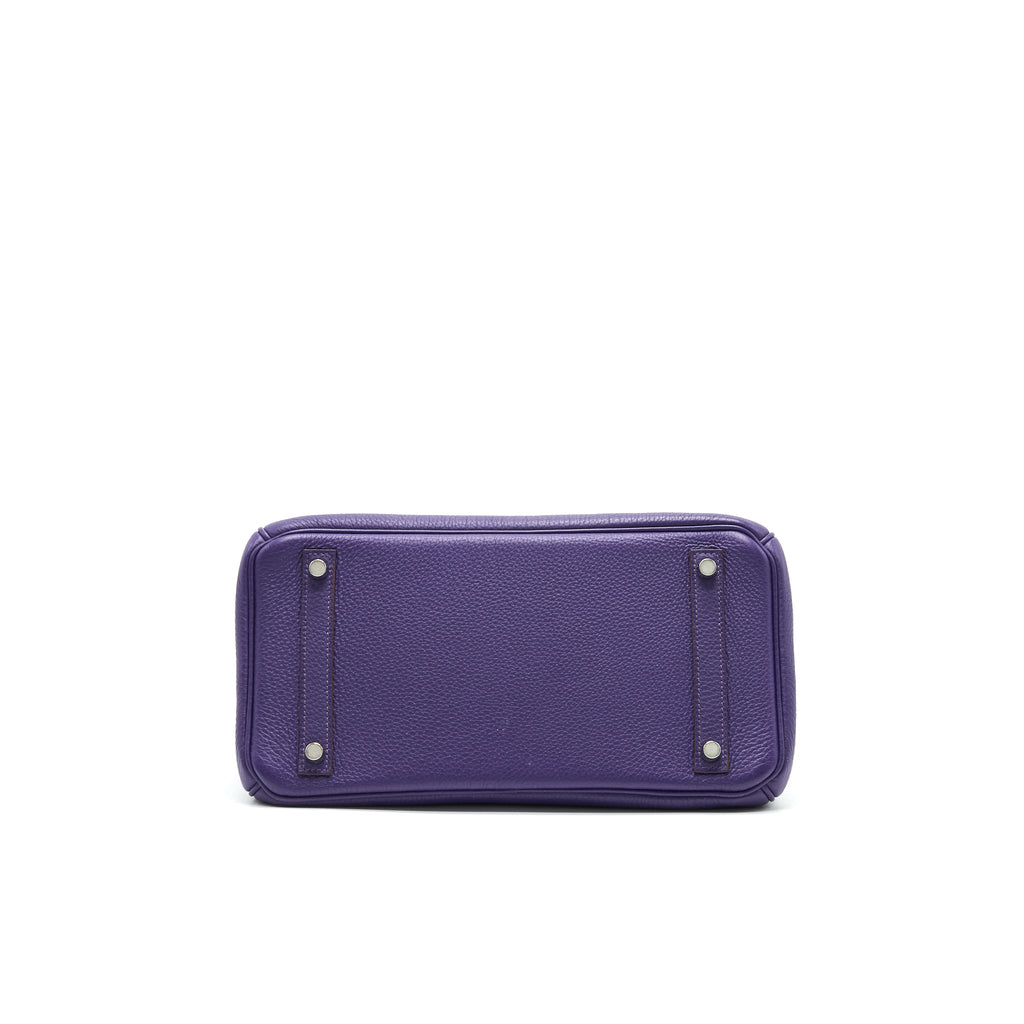 HERMES BIRKIN 30 PURPLE SHW
