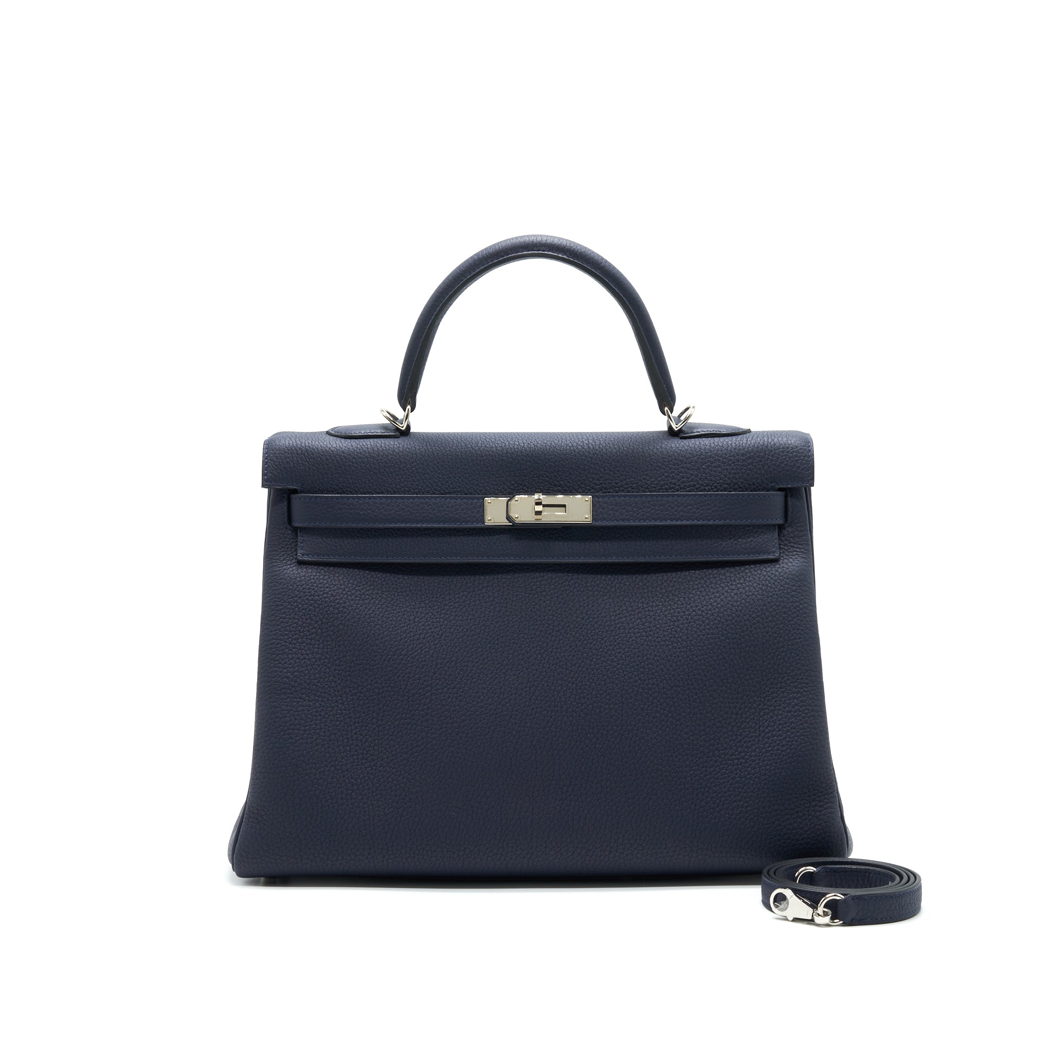 HERMES KELLY 35 BLEU NUIT SHW