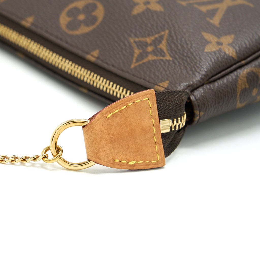 LOUIS VUITTON MINI POCHETTE ACCESSORIES MONOGRAM GHW
