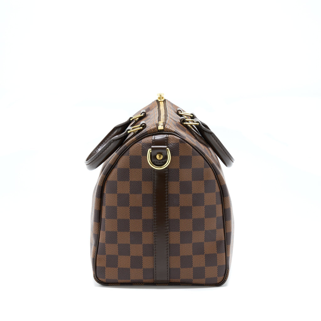 LOUIS VUITTON SPEEDY BANDOULIERE 30 DAMIER EBENE CANVAS