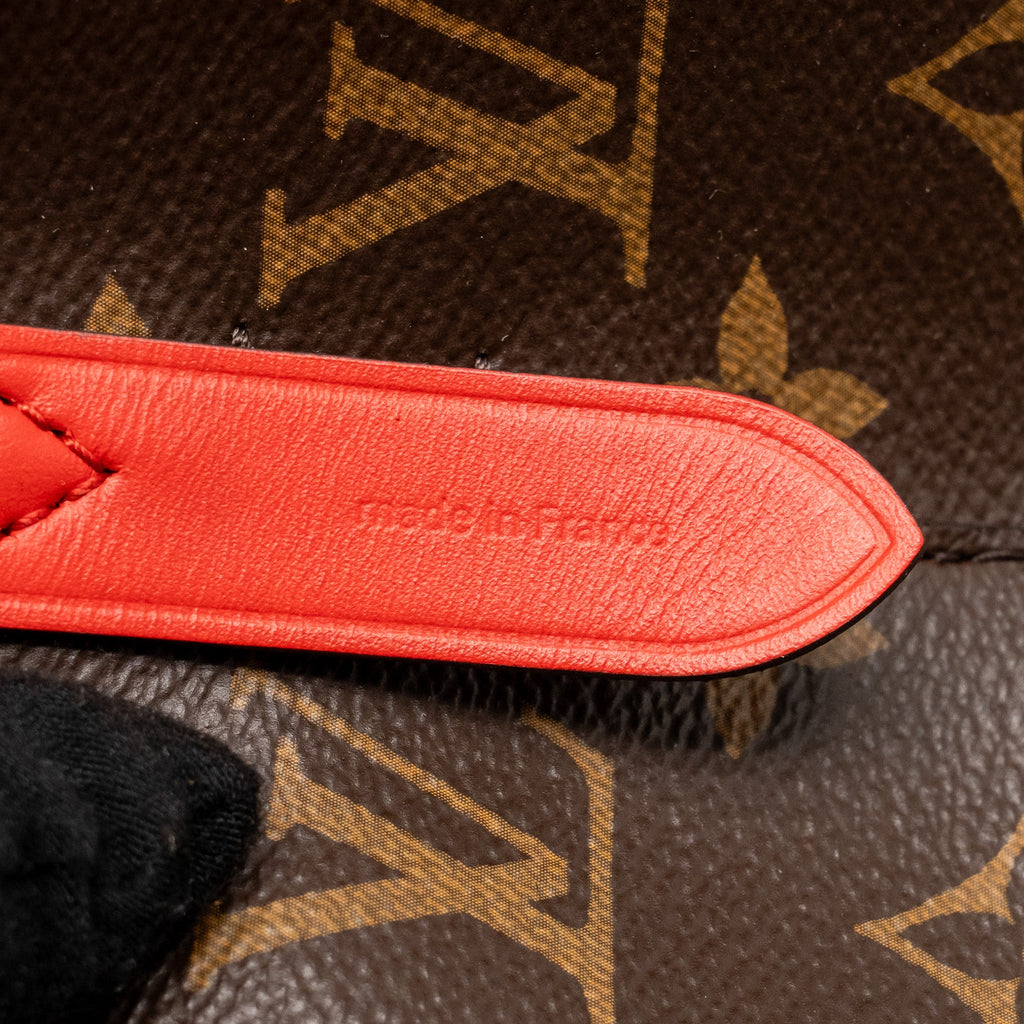 LOUIS VUITTON NEO NOE MONOGRAM CANVAS RED GHW