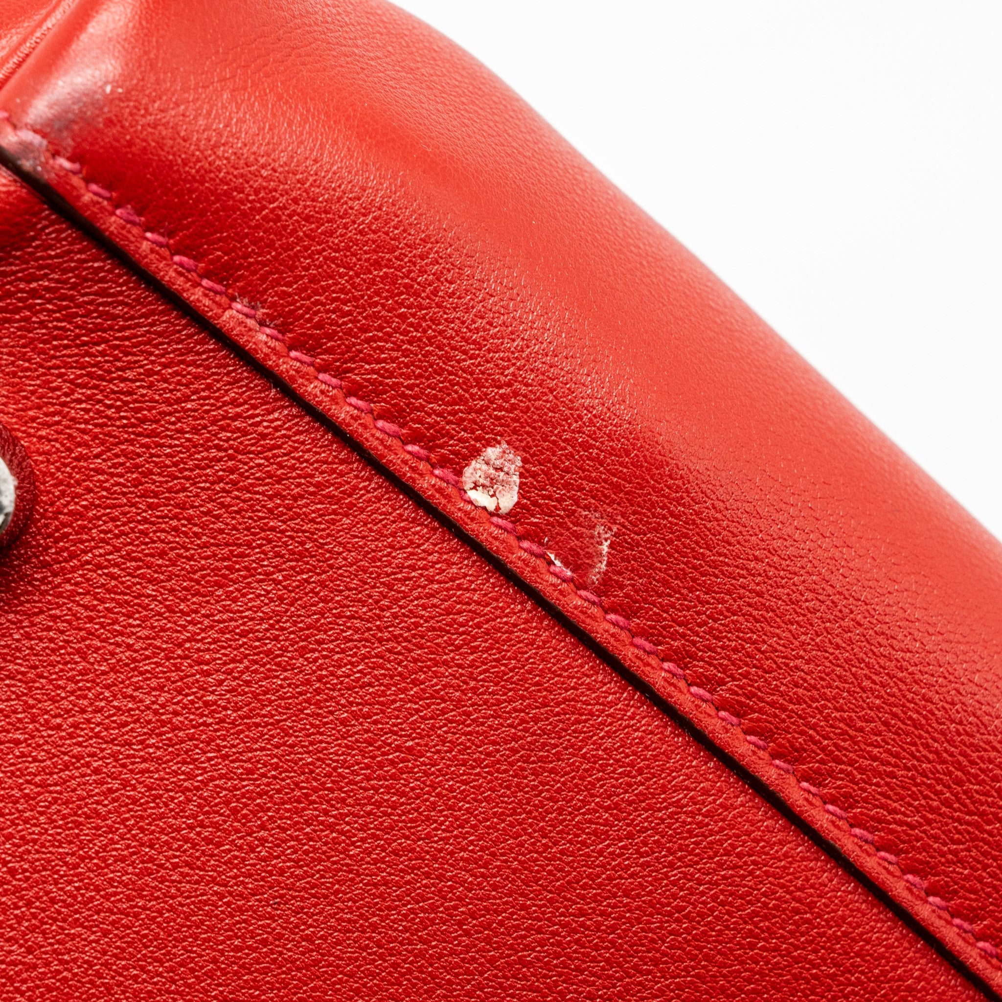 HERMES LINDY 30 SWIFT RED SHW