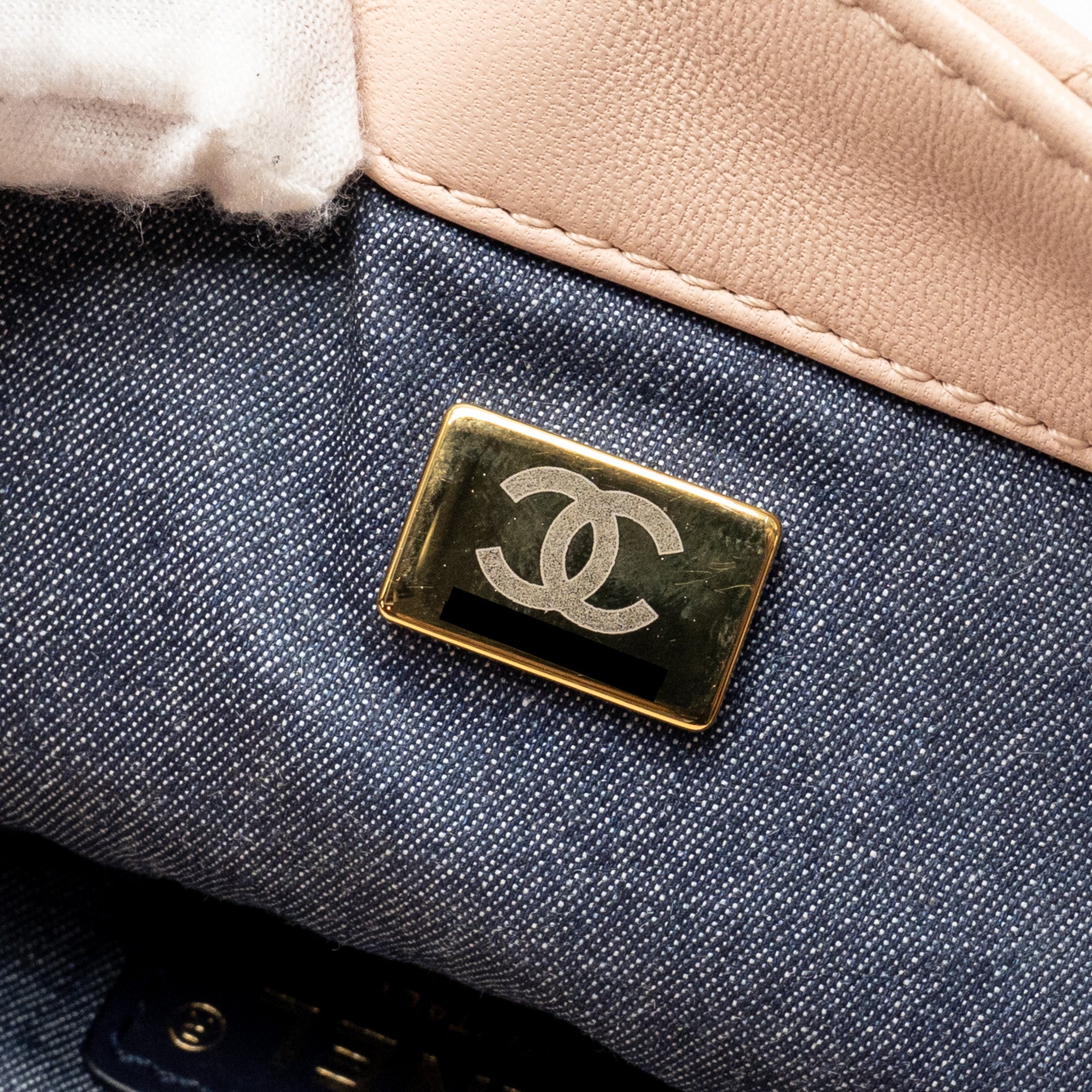 CHANEL GIANT TOP HANDLE RECTANGULAR FLAP BAG LAMBSKIN PINK LGHW (MICROCHIP)
