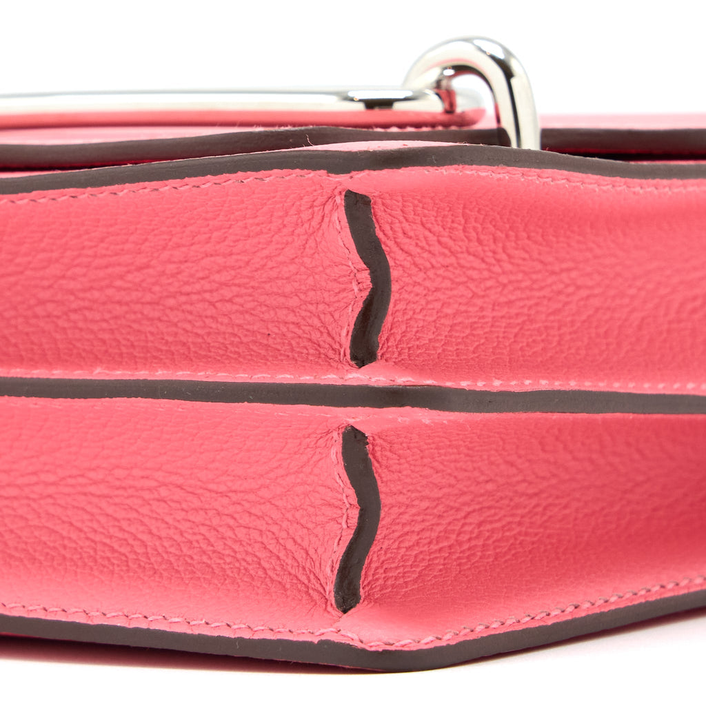 HERMES MINI ROULIS EVERCOLOUR ROSE AZALEE SHW