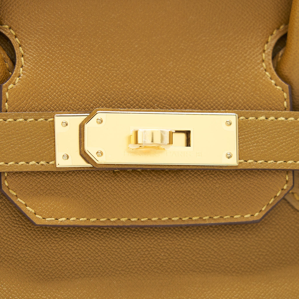 HERMES BIRKIN 30 SELLIER U8 BRONZE GHW
