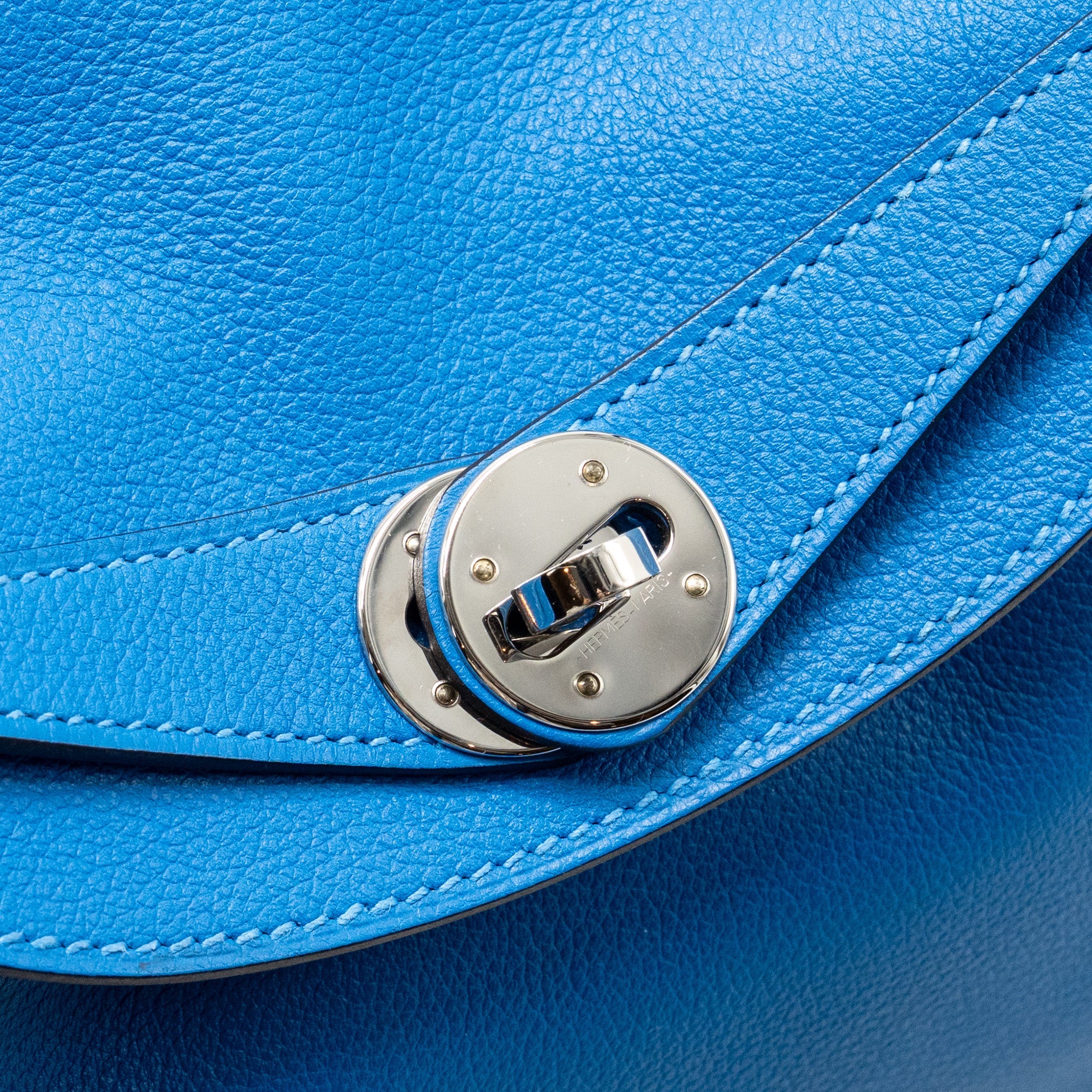 HERMES LINDY 26 EVERCOLOR BLUE ZANZIBAR SHW