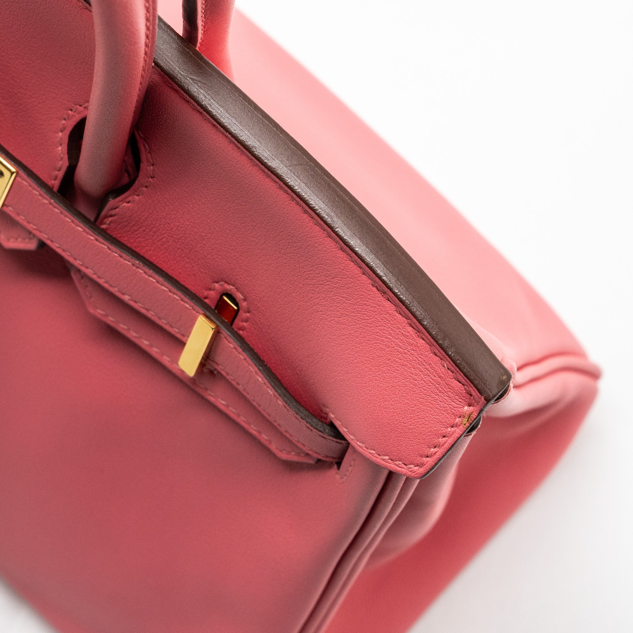 HERMES BIRKIN25 SWIFT ROSE AZALEE GHW