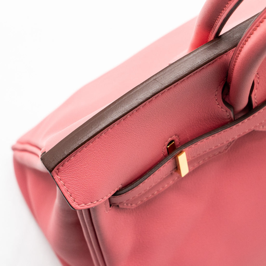 HERMES BIRKIN25 SWIFT ROSE AZALEE GHW