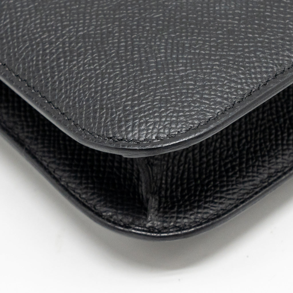 HERMES CONSTANCE ELAN EPSOM BLACK SHW