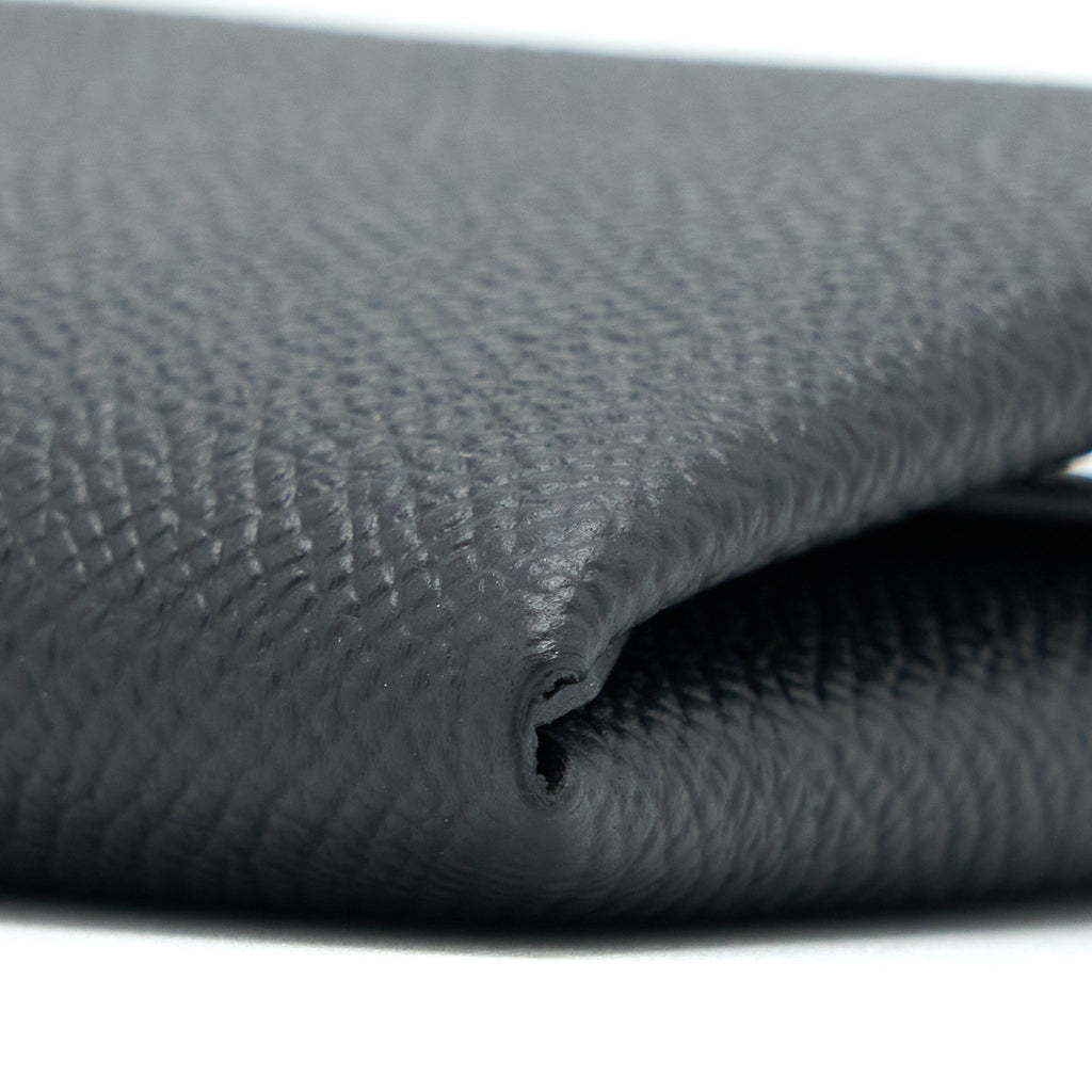 HERMES CALVI DUO EPSOM BLACK