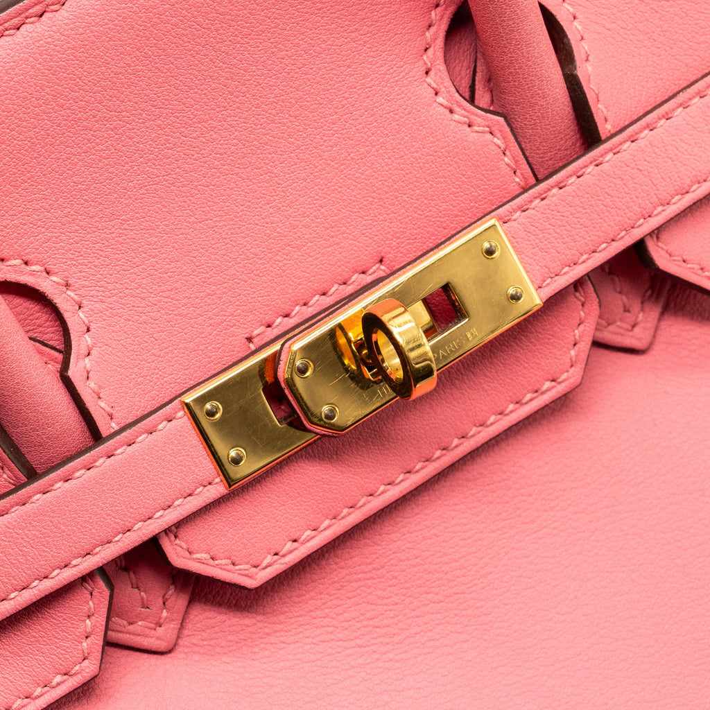 HERMES BIRKIN25 SWIFT ROSE AZALEE GHW