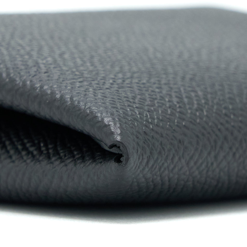 HERMES CALVI DUO EPSOM BLACK