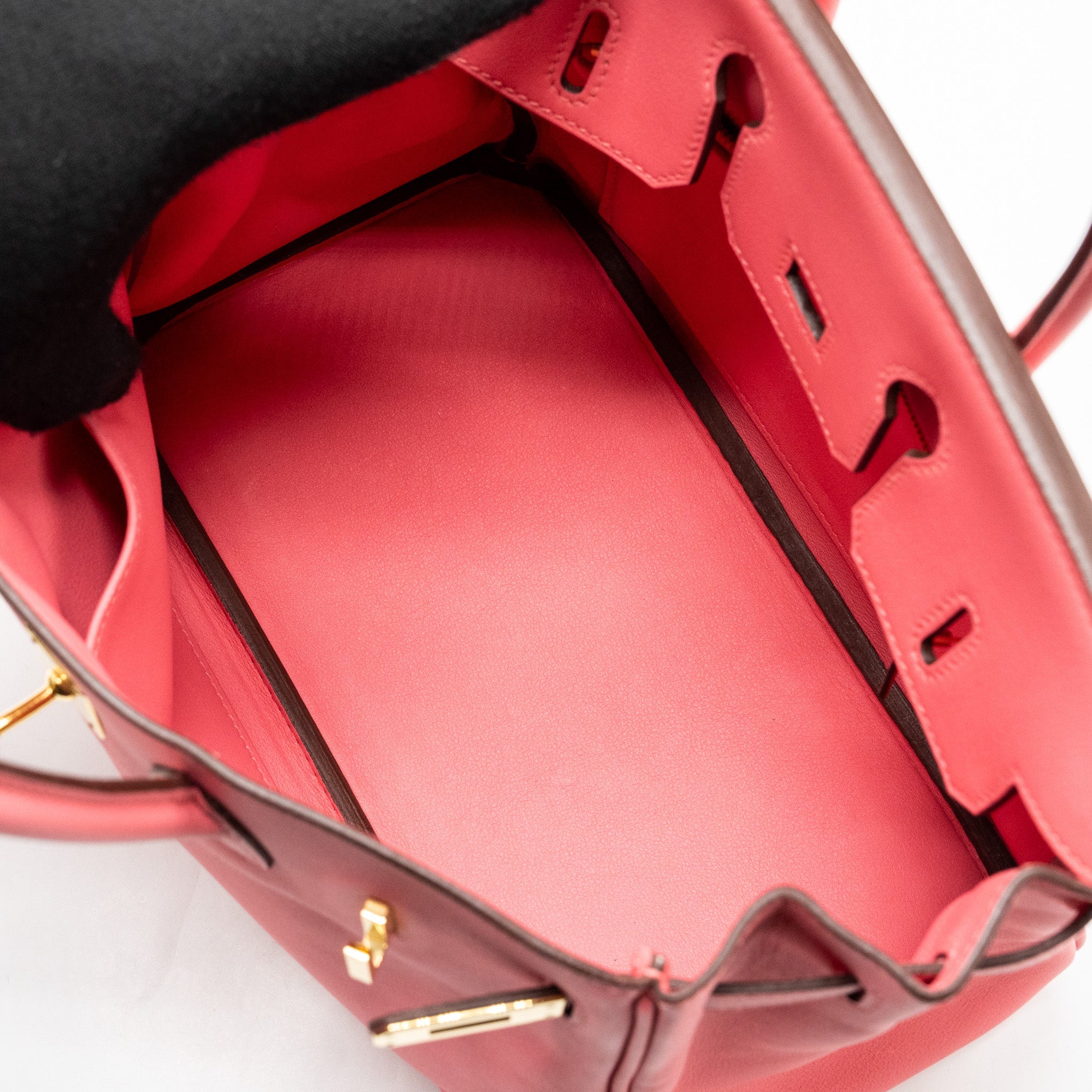 HERMES BIRKIN25 SWIFT ROSE AZALEE GHW