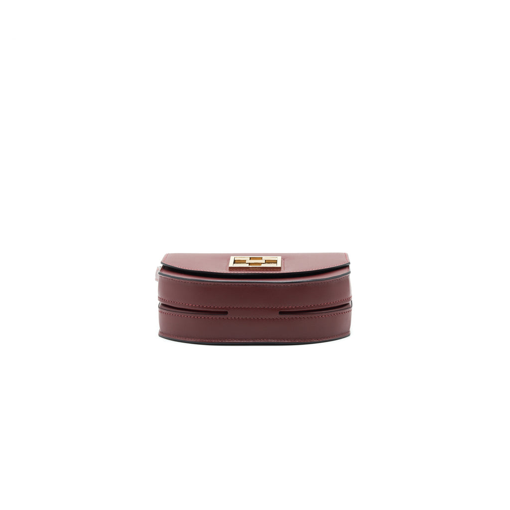 HERMES MASAIQUE 24 MINI BAG VEAU MONSIEUR 55 ROUGE H SHW