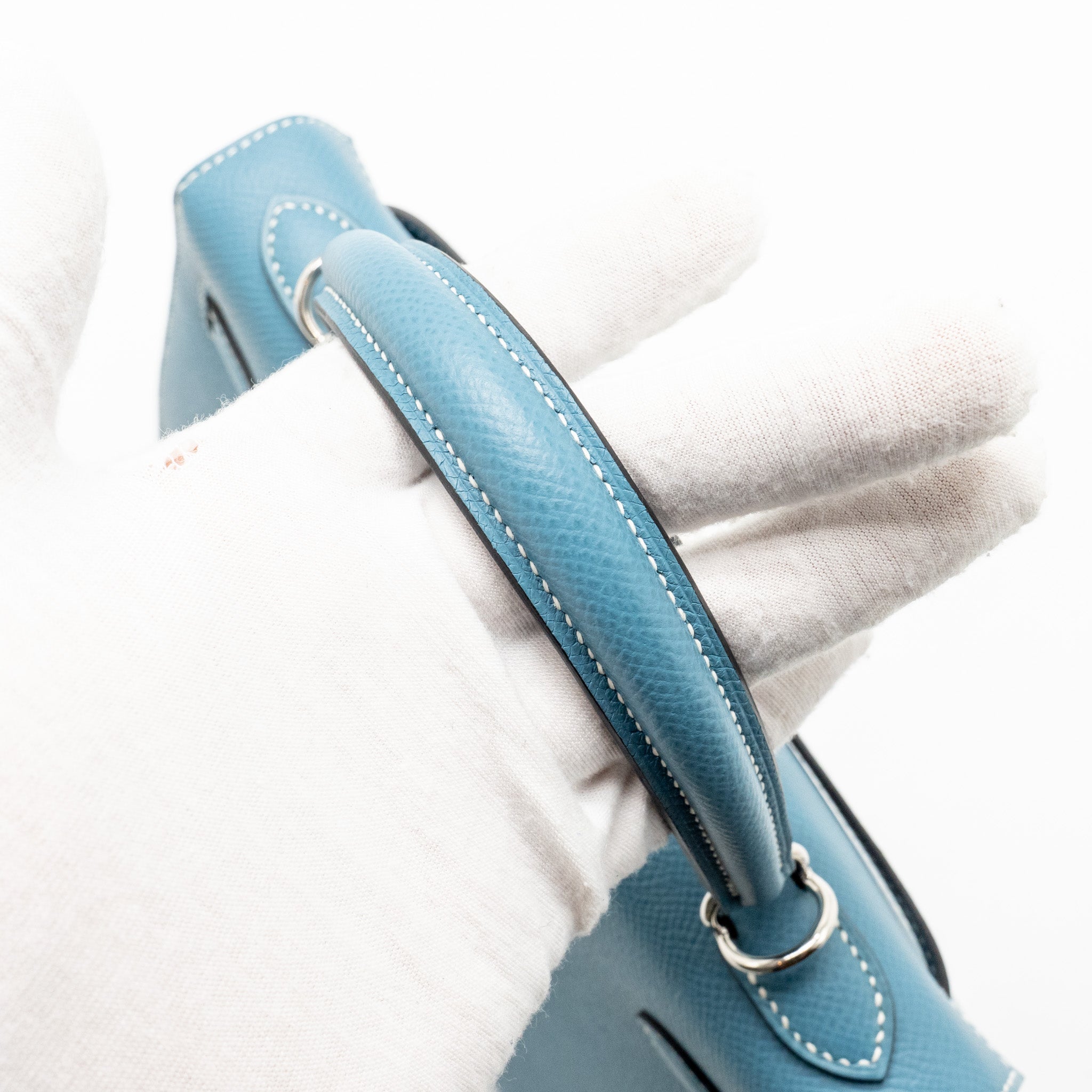 HERMES KELLY 25 EPSOM NEW BLEU JEAN SHW
