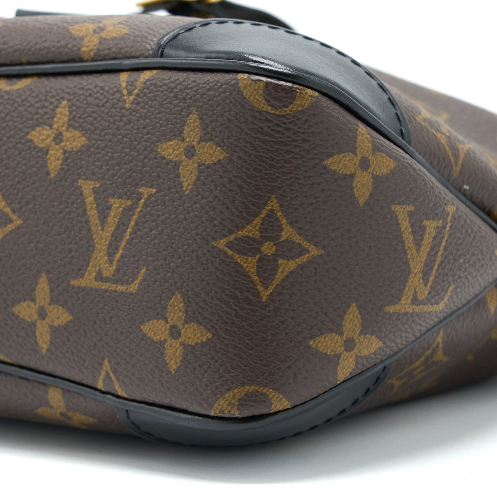 LOUIS VUITTON ODEON PM BAG MONOGRAM CANVAS BLACK GHW
