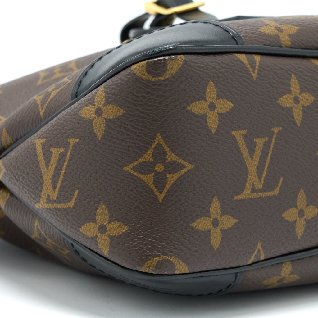 LOUIS VUITTON ODEON PM BAG MONOGRAM CANVAS BLACK GHW