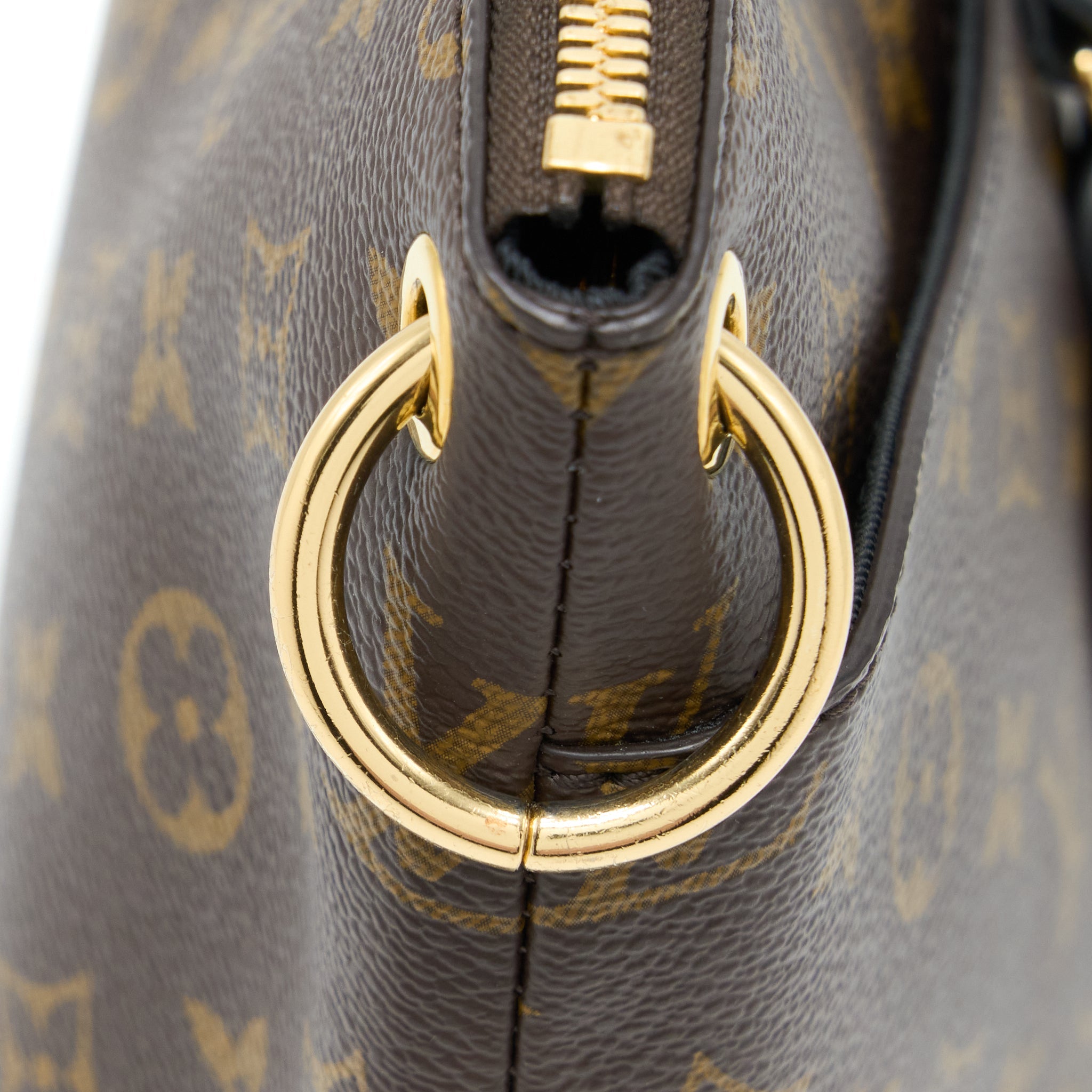 LOUIS VUITTON ODEON PM BAG MONOGRAM CANVAS BLACK GHW