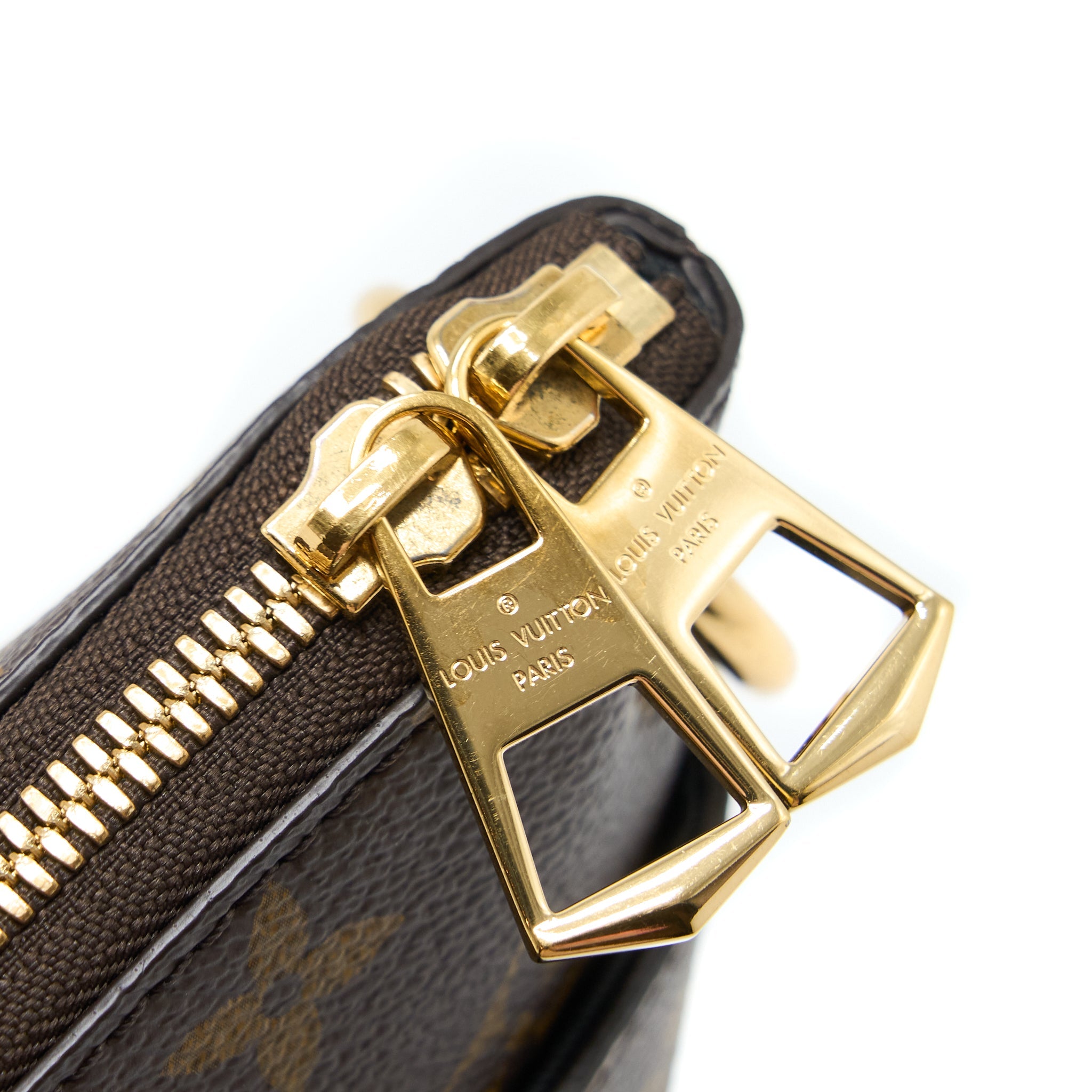 LOUIS VUITTON ODEON PM BAG MONOGRAM CANVAS BLACK GHW