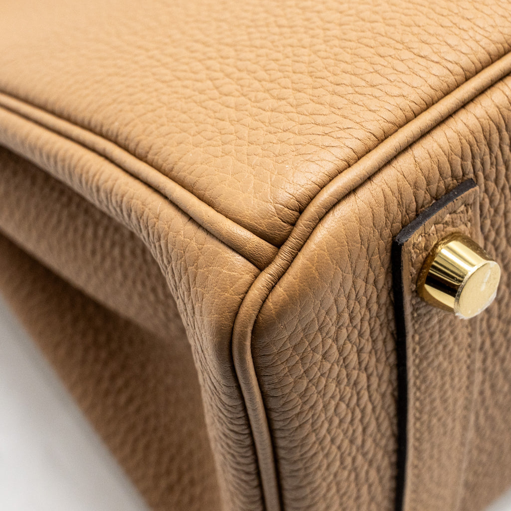 HERMES BIRKIN 25 TOGO CHAI GHW