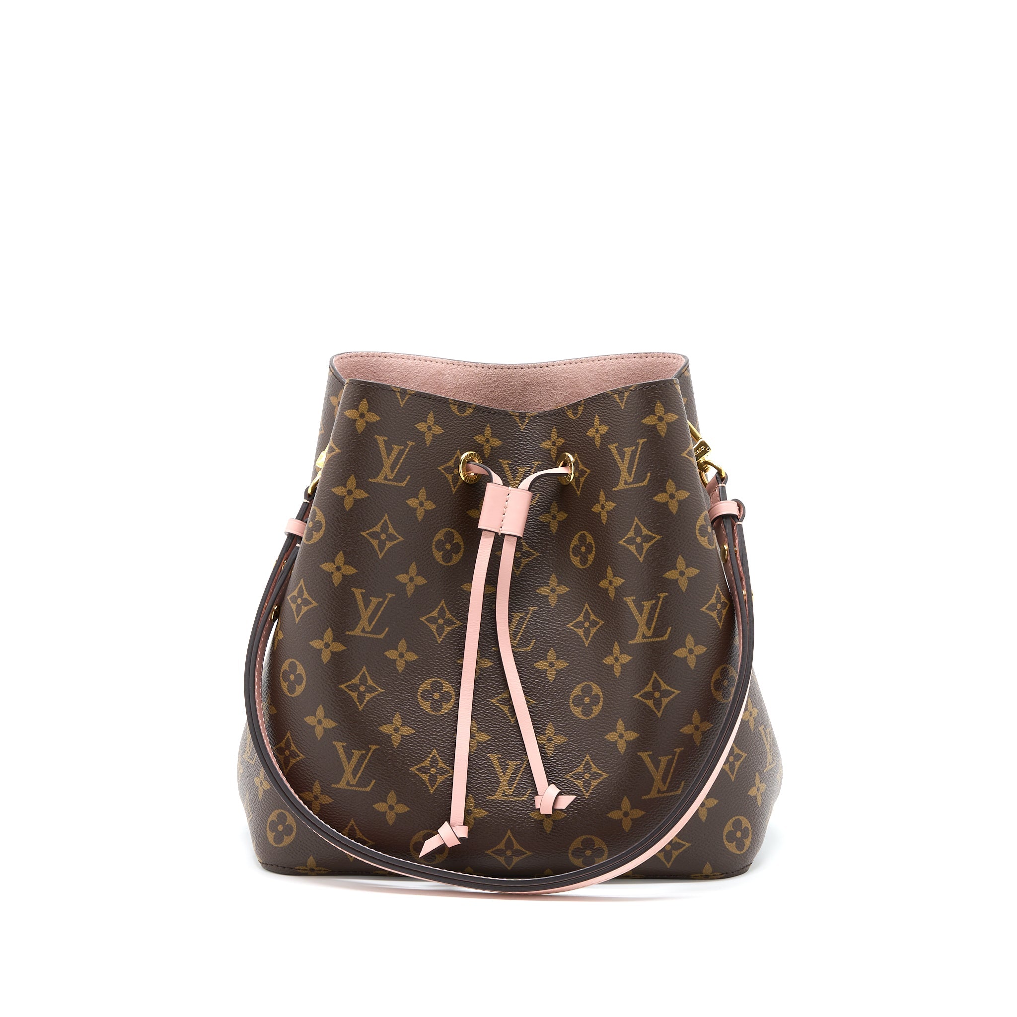LOUIS VUITTON NEONOE MONOGRAM CANVAS ROSE POUDRE GHW