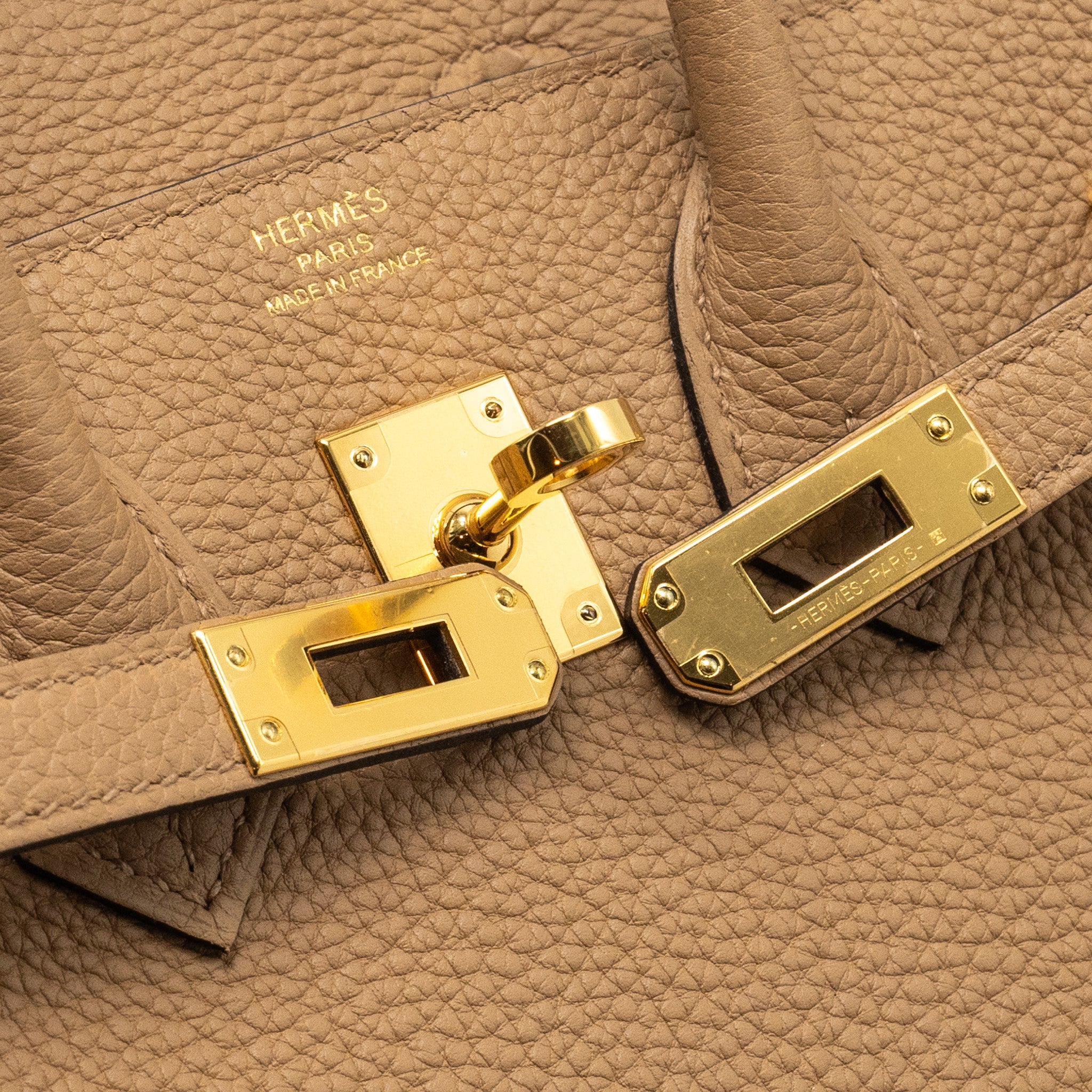 HERMES BIRKIN 25 TOGO CHAI GHW
