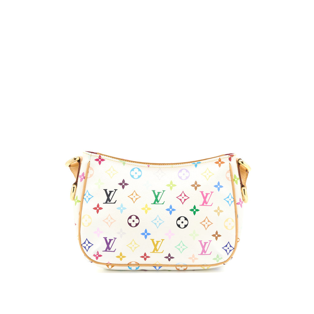 LOUIS VUITTON LODGE PM MULTICOLOUR MONOGRAM CANVAS WHITE GHW