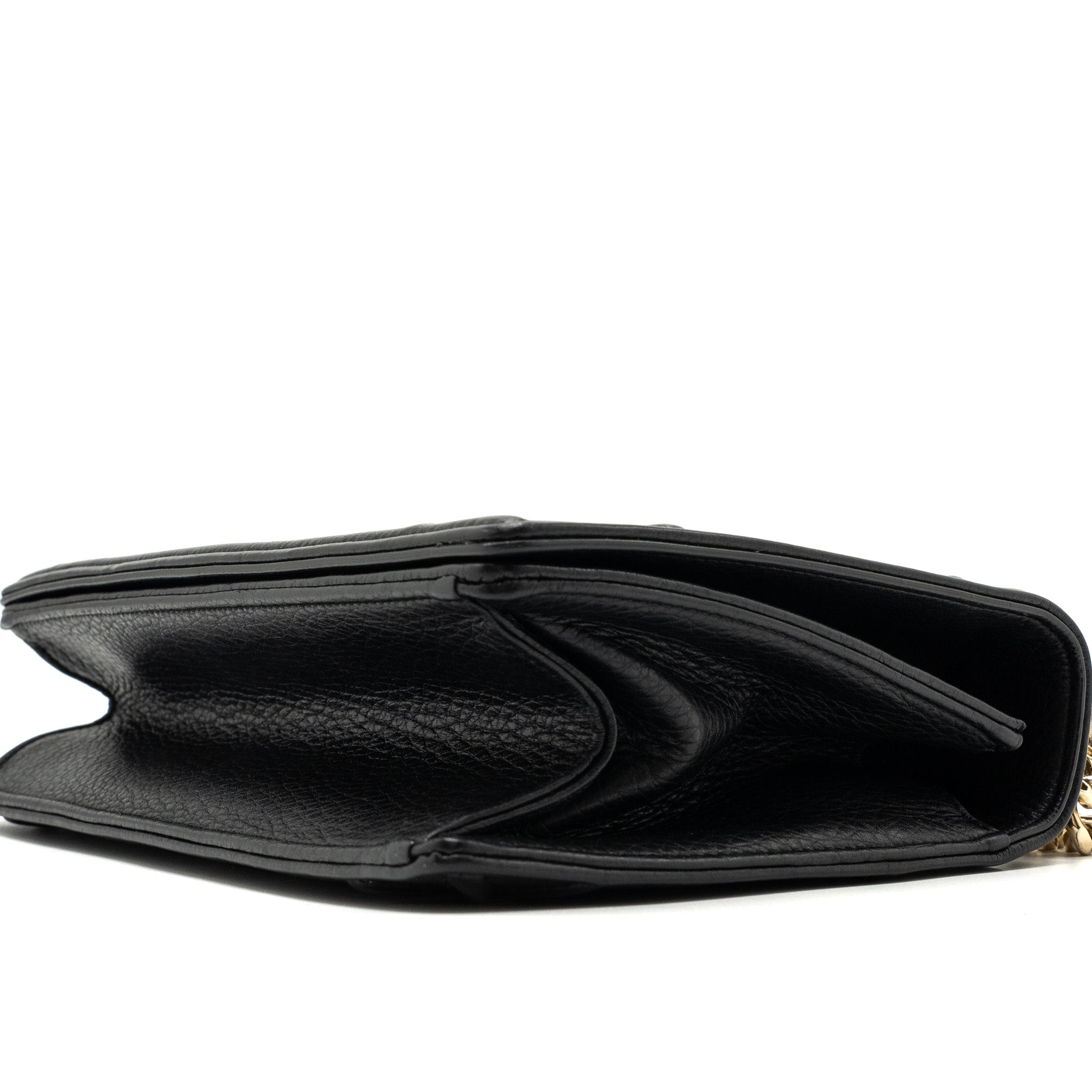 DIOR DIORAMA BAG CALFSKIN BLACK LGHW