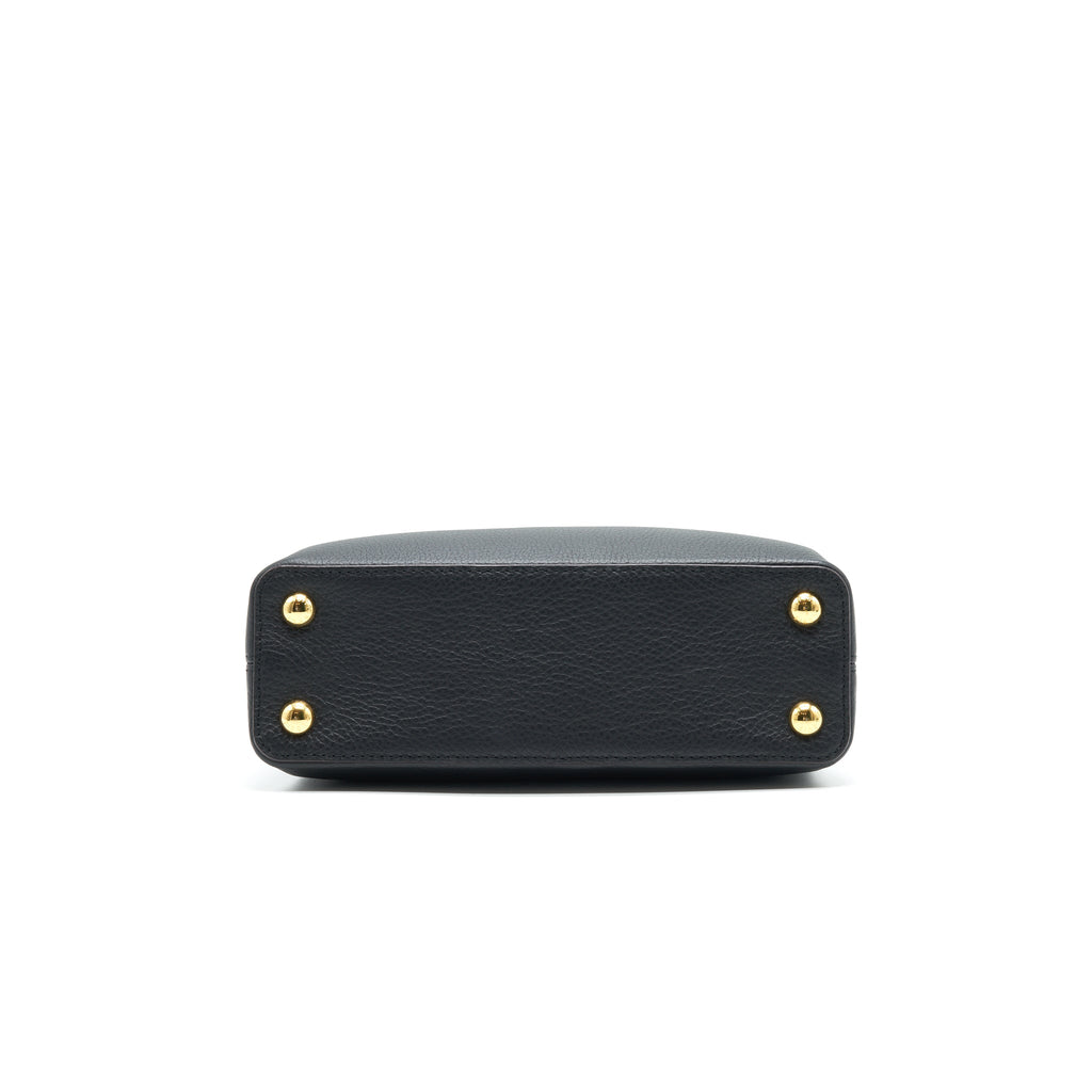 LOUIS VUITTON CAPUCINES BB BLACK