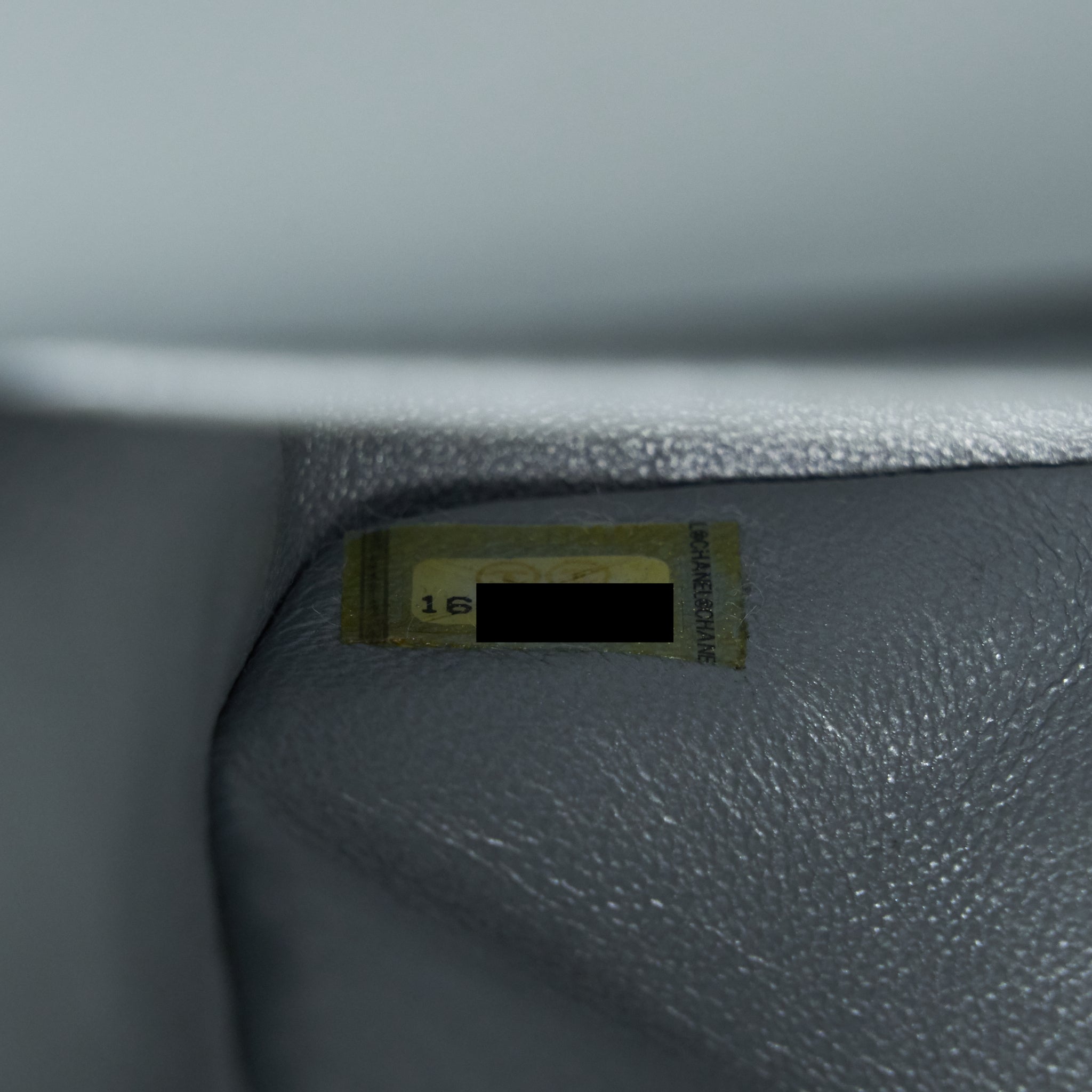 CHANEL MEDIUM CLASSIC FLAP BAG SILVER GREY SHW