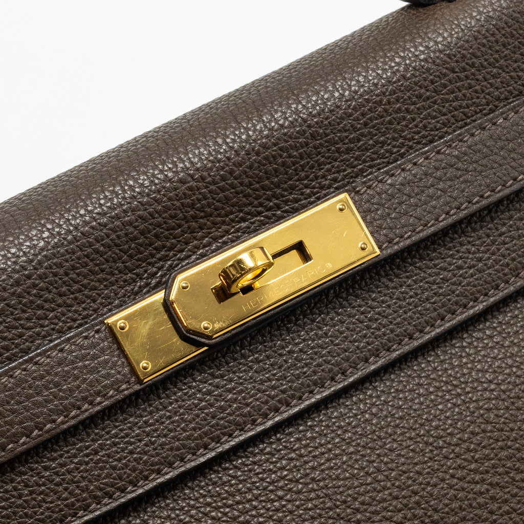 HERMES KELLY 28 TOGO C4 ECORCE GHW