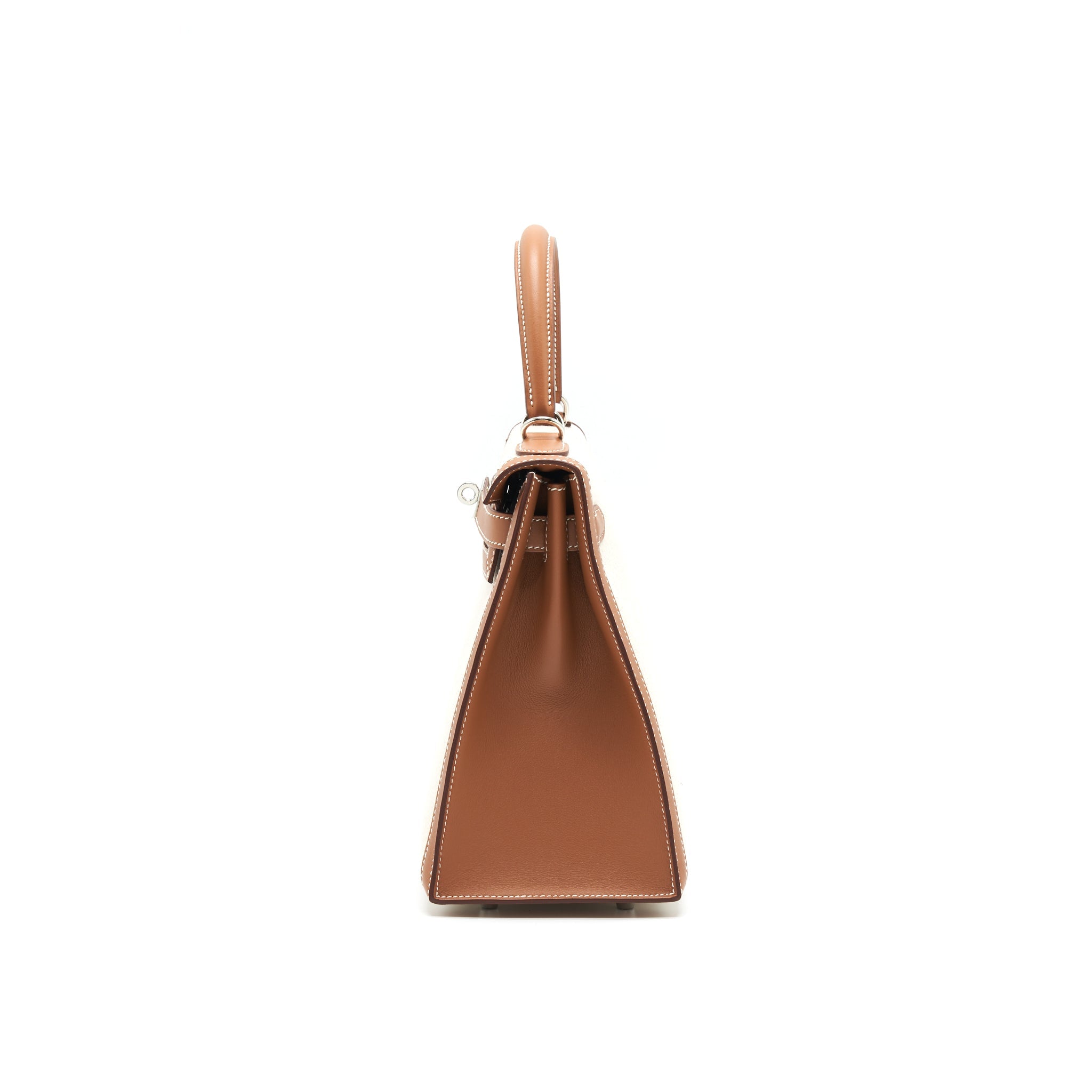 HERMES KELLY 28 TOILE H GOLD / BEIGE SHW