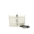PRADA WOMAN'S MESSANGER BAG WHITE WITH SHW