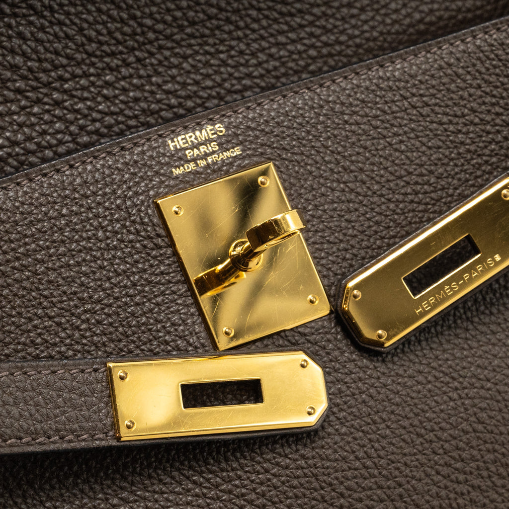 HERMES KELLY 28 TOGO C4 ECORCE GHW