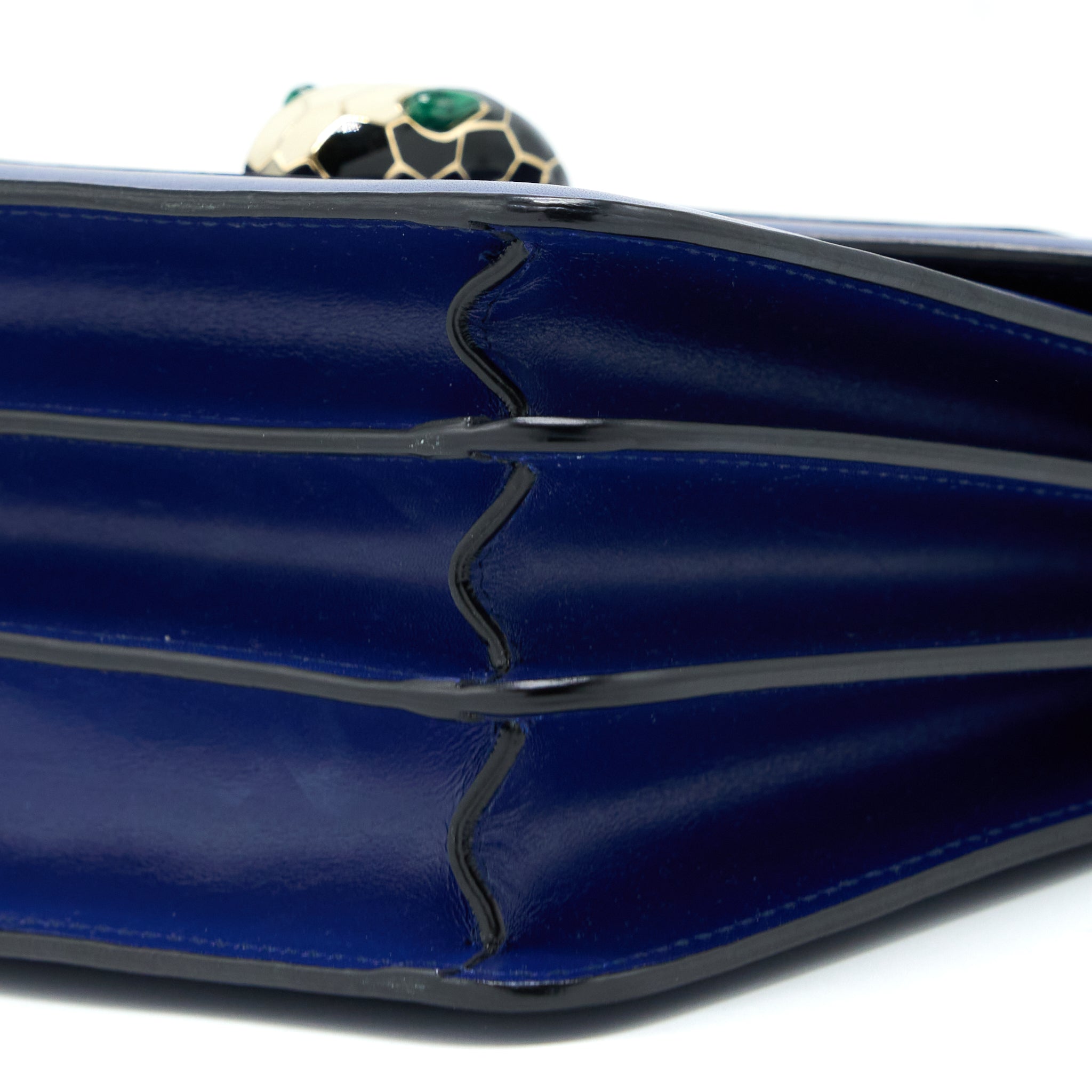 BVLGARI SERPENTI FOREVER CROSSBODY BAG BLUE