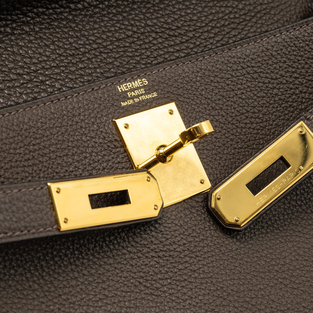 HERMES KELLY 28 TOGO C4 ECORCE GHW
