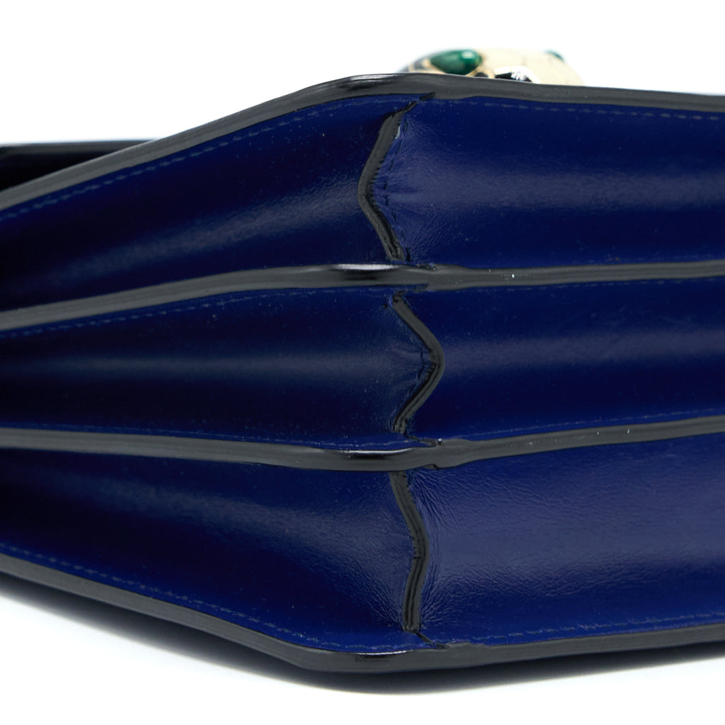 BVLGARI SERPENTI FOREVER CROSSBODY BAG BLUE