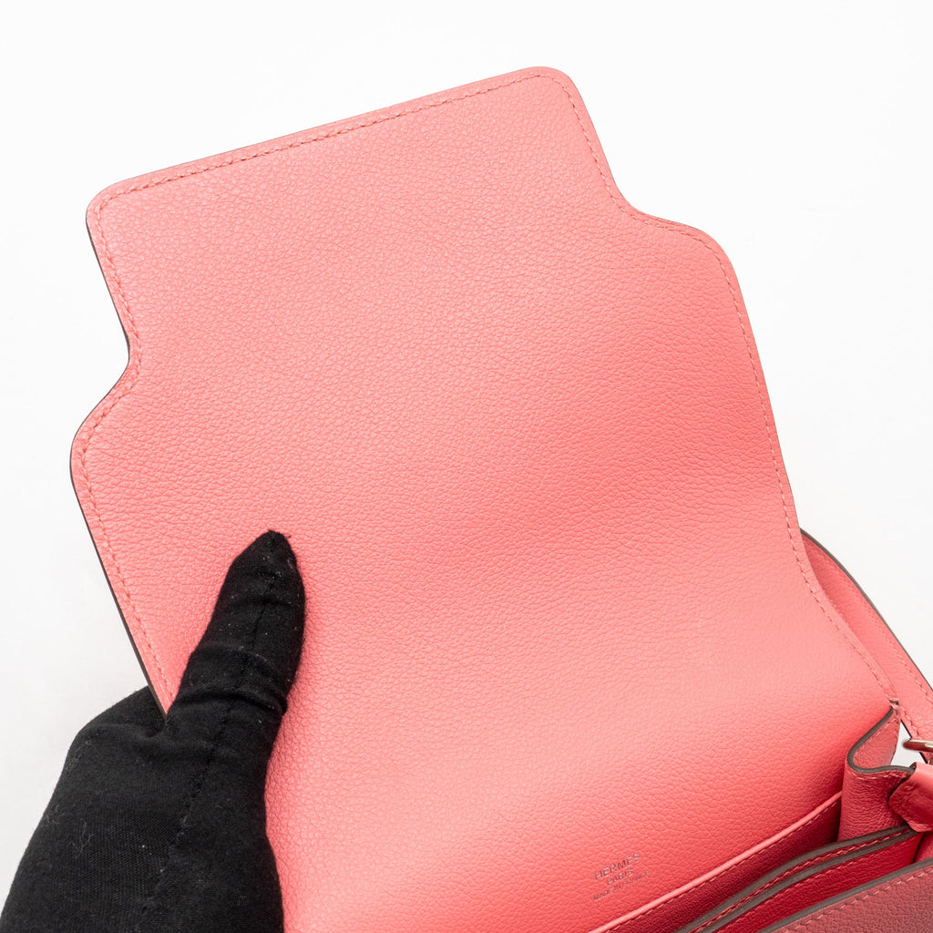 HERMES MINI ROULIS EVERCOLOR ROSE AZALEE SHW