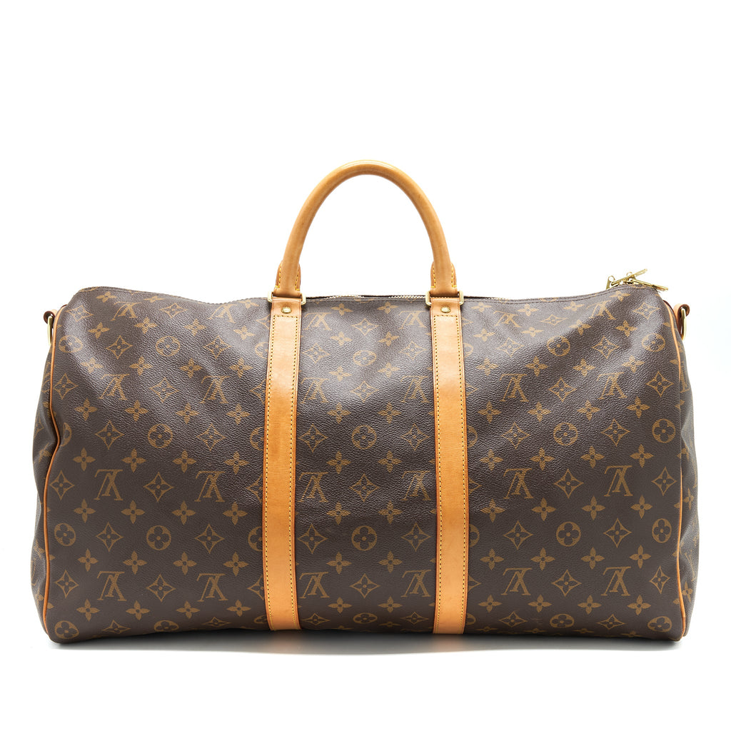 LOUIS VUITTON KEEPALL 50 TRAVEL BAG MONOGRAM
