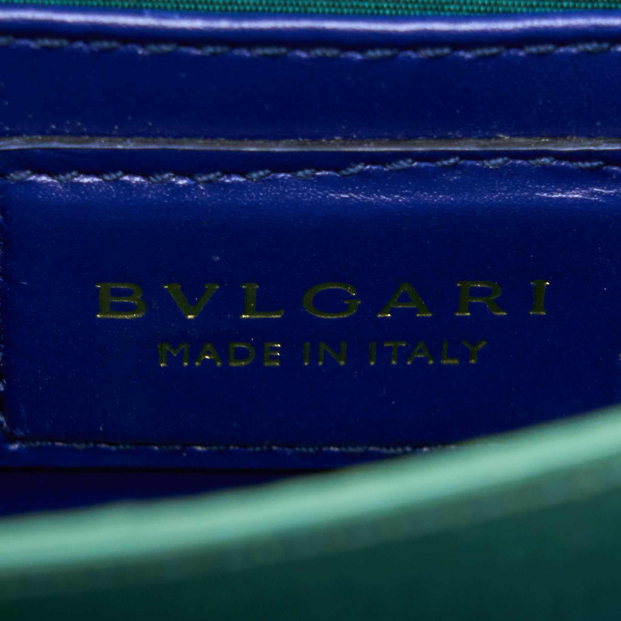 BVLGARI SERPENTI FOREVER CROSSBODY BAG BLUE