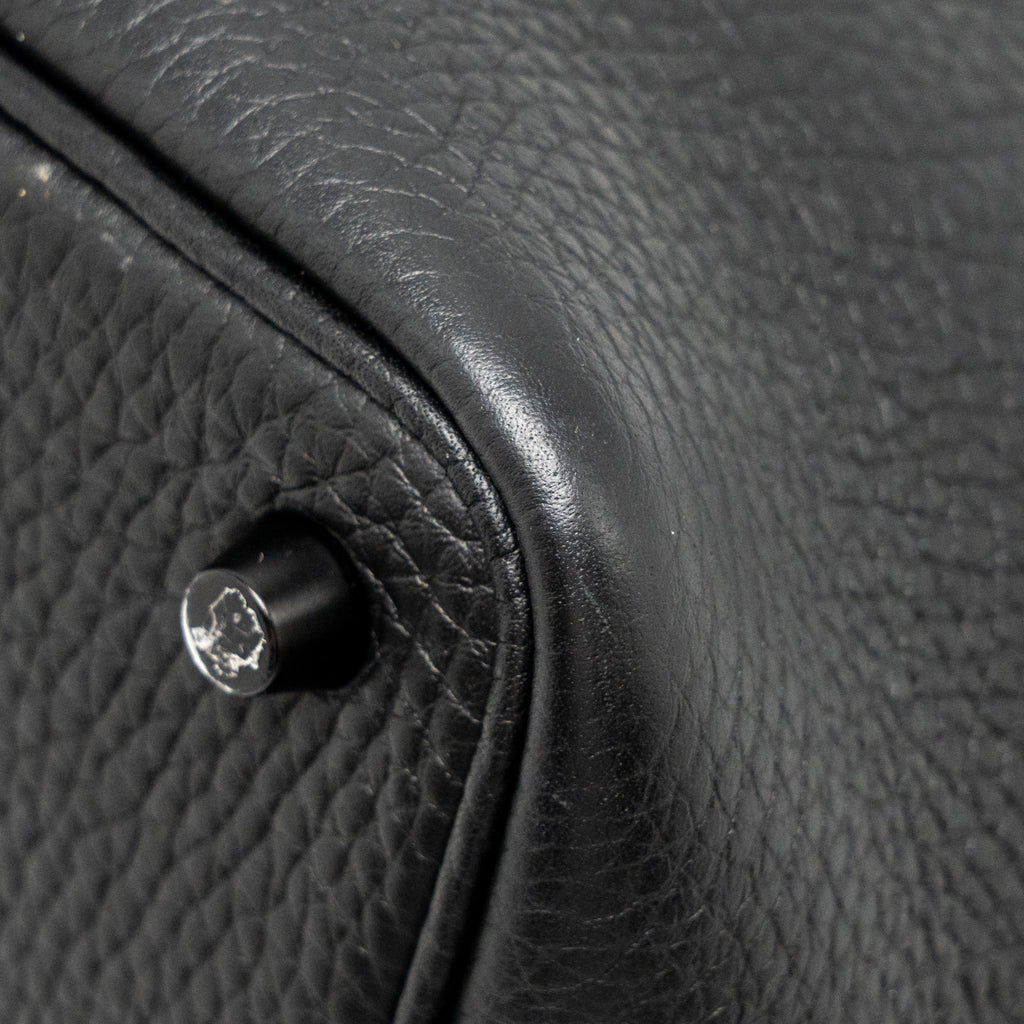 HERMES PICOTIN 18 CLEMENCE SO BLACK